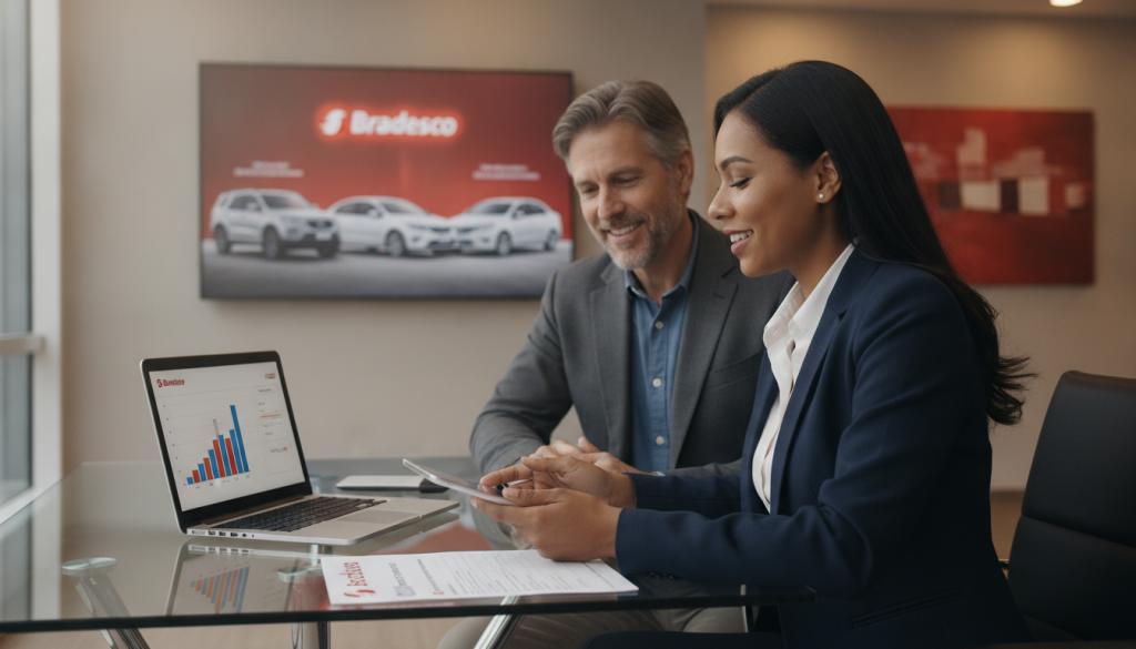 financiamento de veiculo no Banco Bradesco