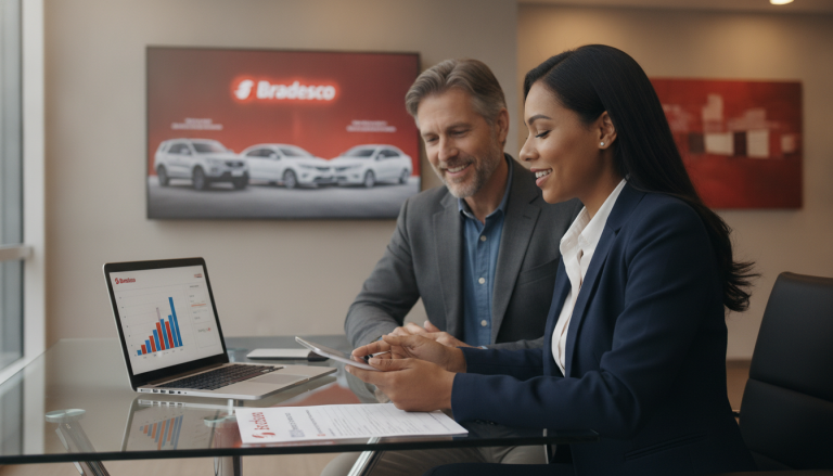 financiamento de veiculo no Banco Bradesco